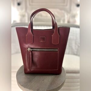Dooney and Bourke Florentine Brinley Satchel in BORDEAUX